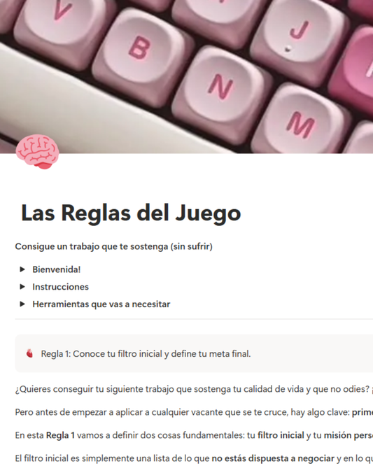 Las Reglas del Juego